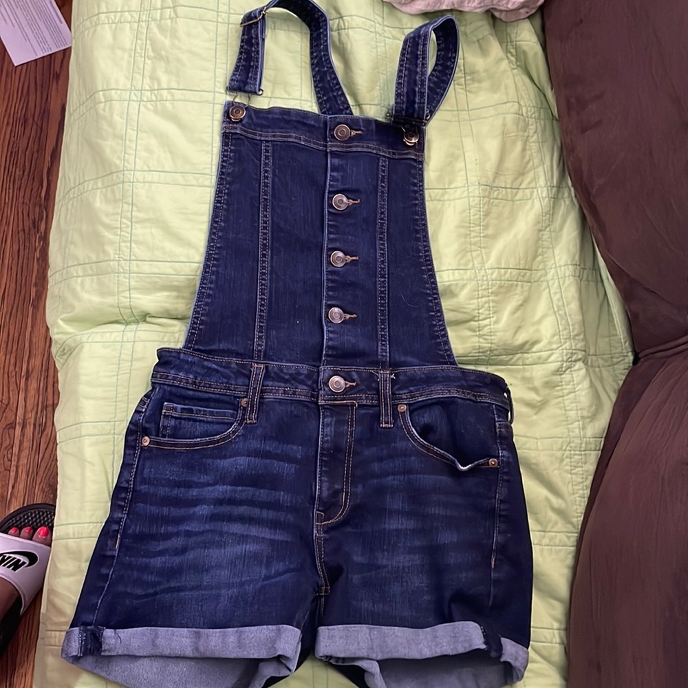 Blue Jean Short overalls